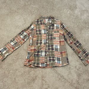 J. Crew Madras Buttondown